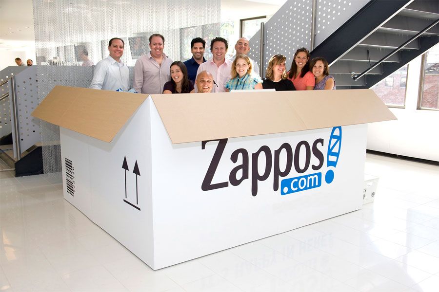 best customer service companies: zappos