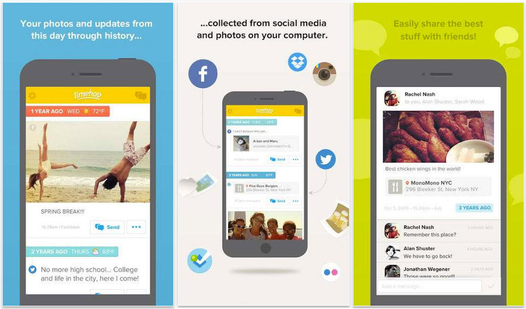 how does timehop make money - With timehop you can share memories from Facebook, instagram, twitter, dropbox