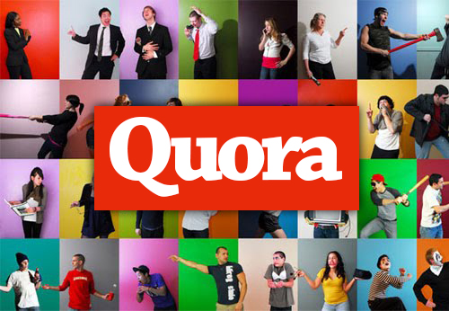 How does Quora make money? quora logo with users